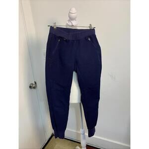 FIGS Technical Collection Joggers Womens Scrub Pants Designed XXS Navy Blue